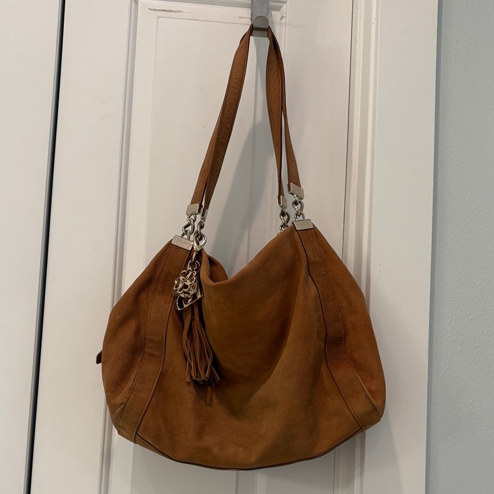 L.K. Bennett Nubuck leather bag.